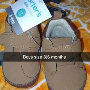 Child of Mine Brown Baby Walker Shoes